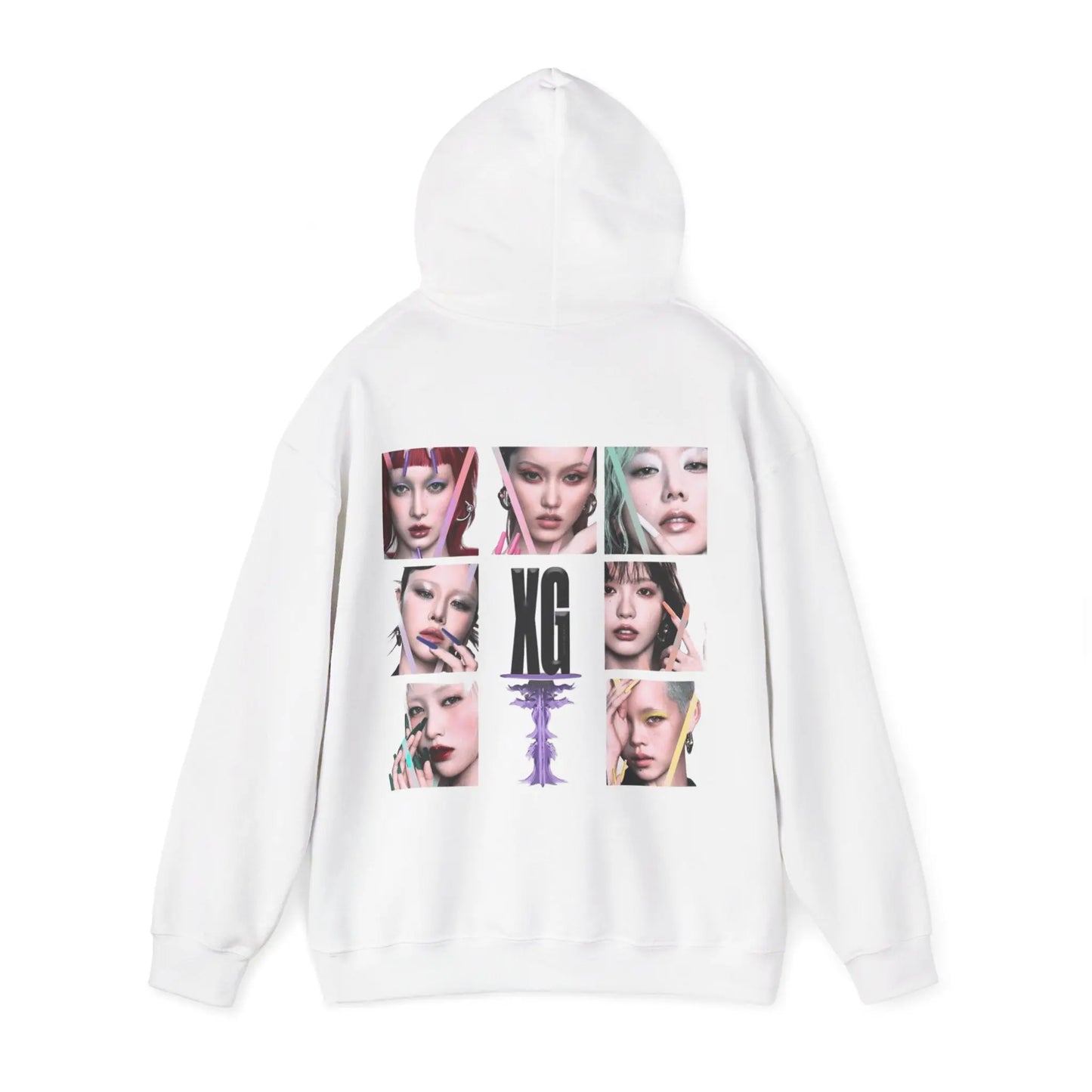 Portrait hoodie Printify