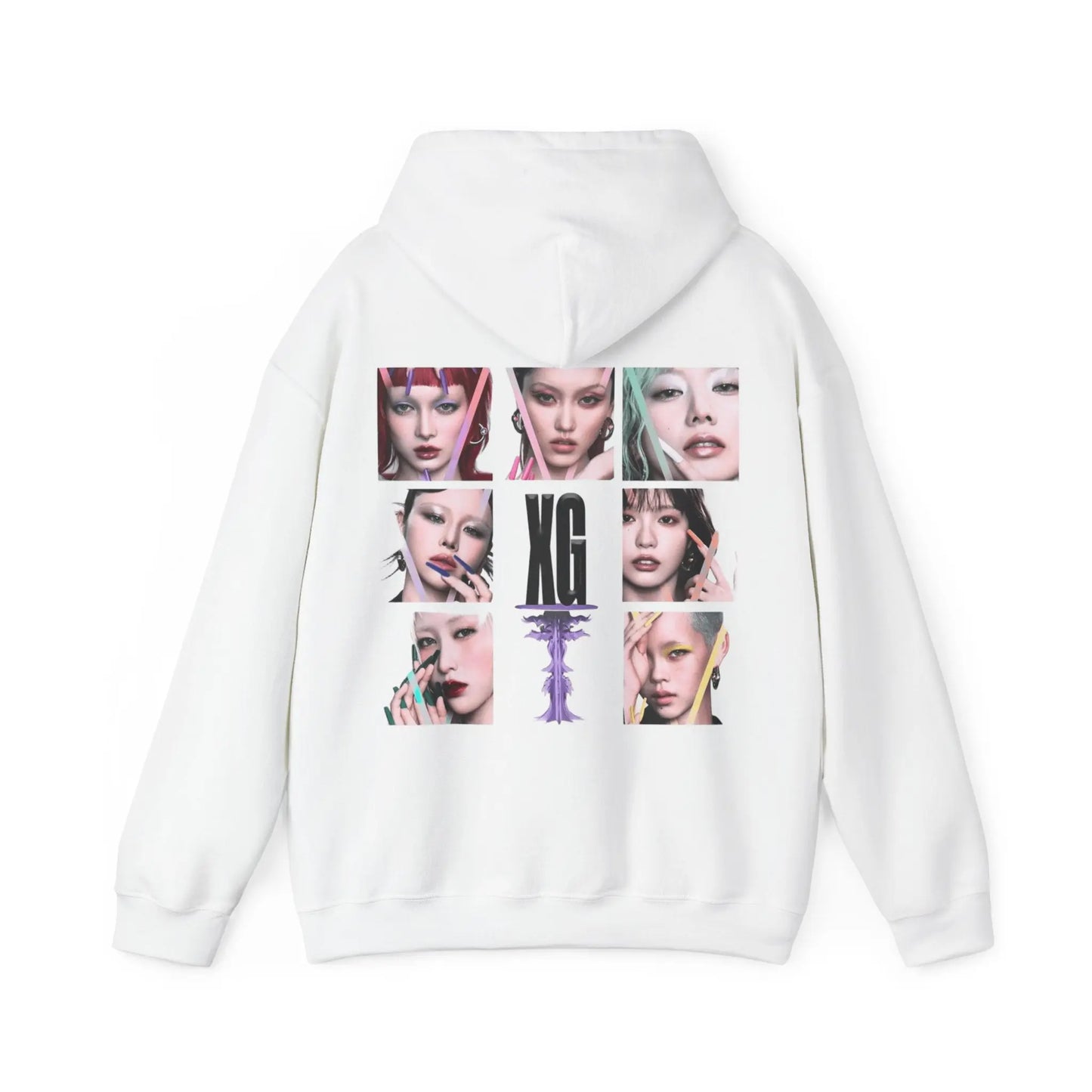 Portrait hoodie Printify